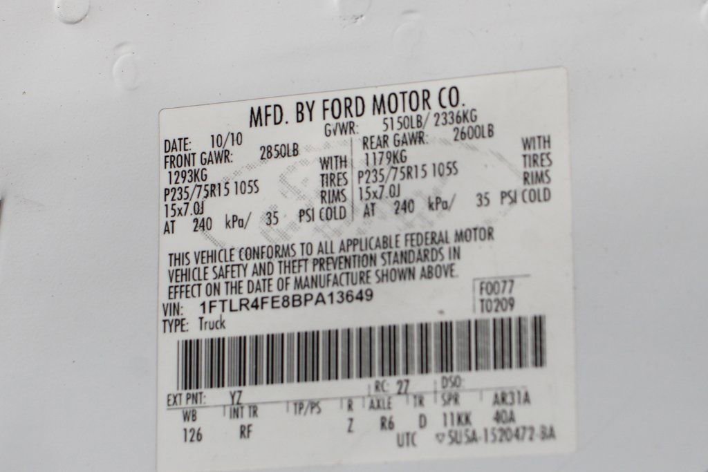 Used 2011 Ford Ranger XLT w/ Bright Trim Group image 41