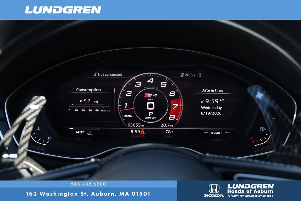 Used 2019 Audi S4 Premium Plus w/ Premium Plus Package AWD/4WD image 21