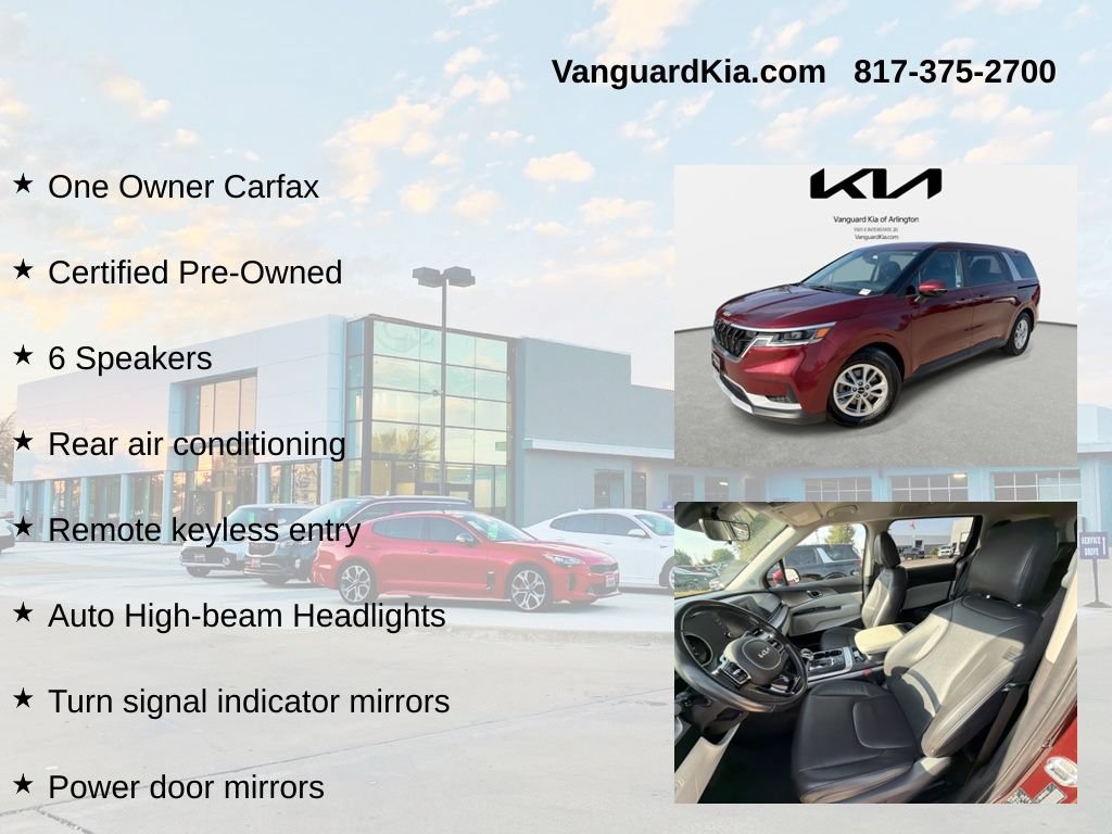 Certified 2023 Kia Carnival LX FWD image 6