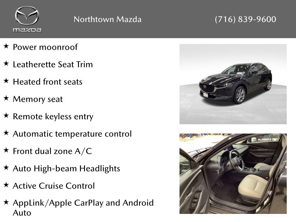 Certified 2023 MAZDA CX-30 AWD 2.5 S w/ Preferred Package image 10