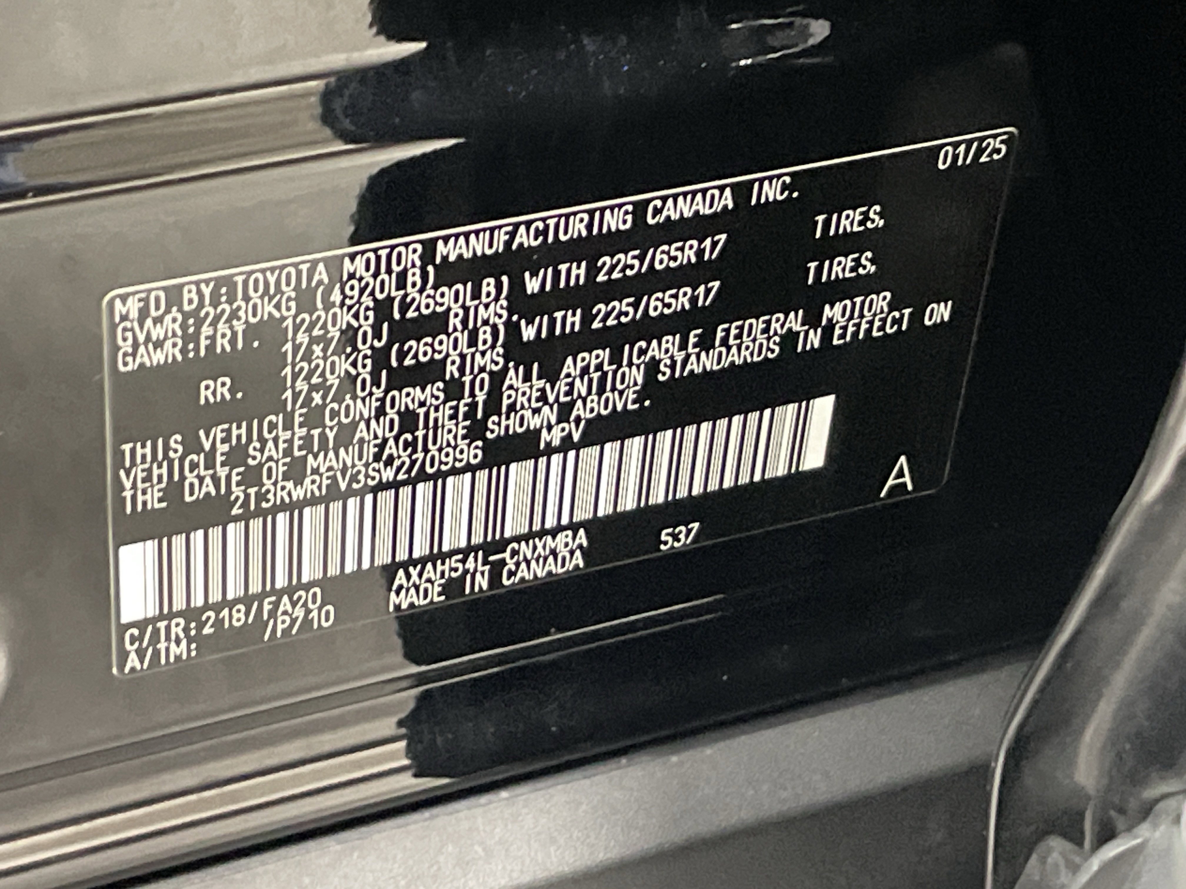 Used 2025 Toyota RAV4 XLE w/ Convenience Package AWD/4WD image 36