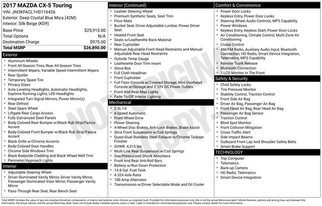 Used 2017 MAZDA CX-5 Touring image 4