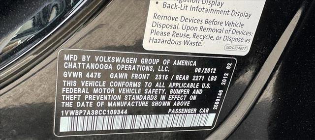Used 2012 Volkswagen Passat 2.5 SE FWD image 21