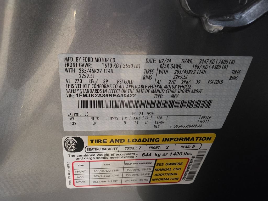 Used 2024 Ford Expedition Max Limited AWD/4WD image 28