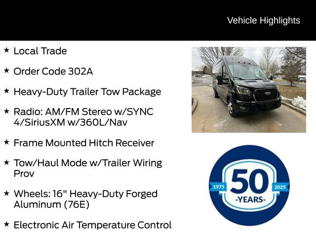 Used 2023 Ford Transit 350 XLT w/ Livery Package image 6