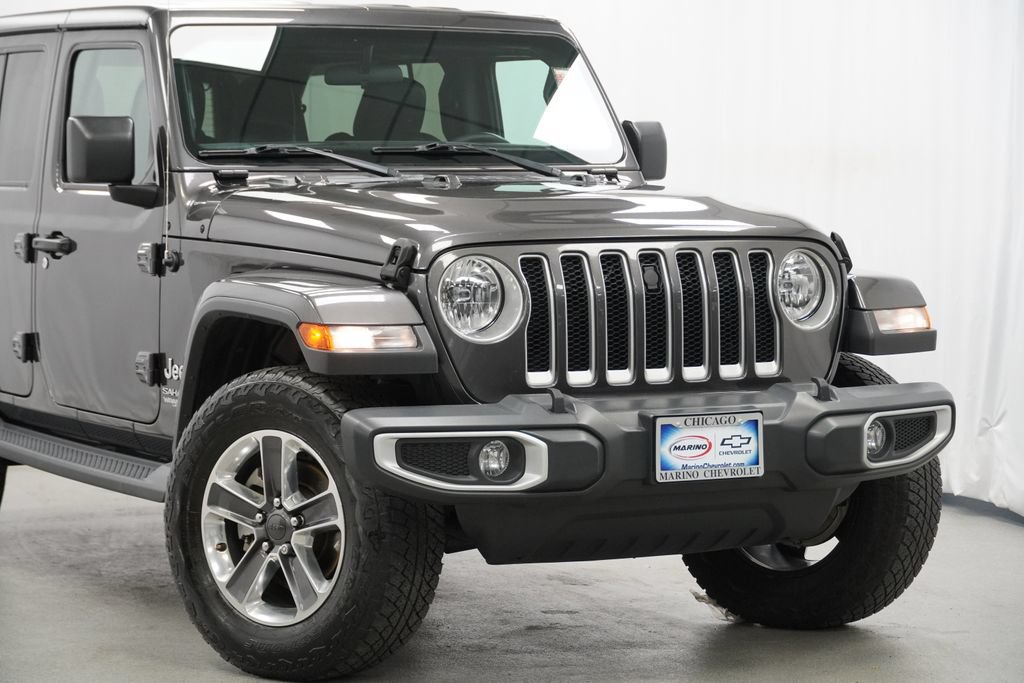 Used 2020 Jeep Wrangler Unlimited Sahara w/ Cold Weather Group AWD/4WD image 9