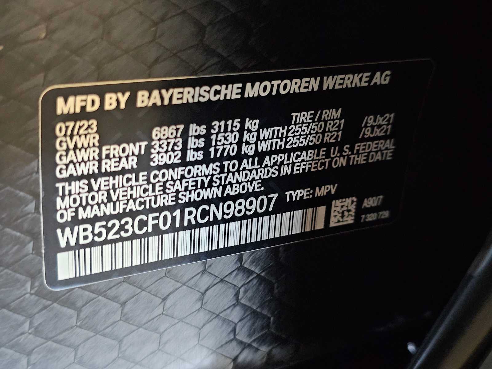 Used 2024 BMW iX xDrive50 w/ Sport Package AWD/4WD image 34