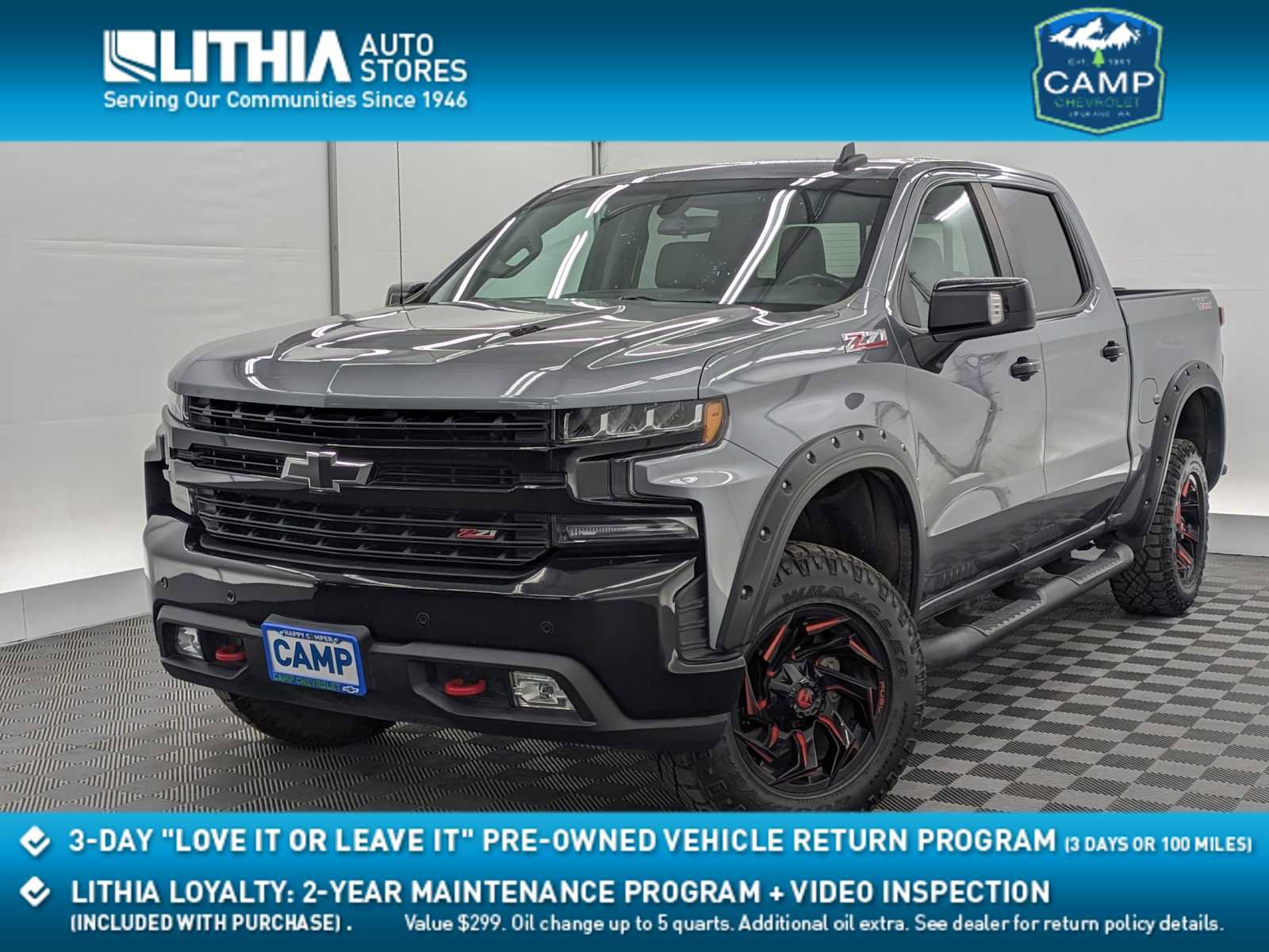 Used 2022 Chevrolet Silverado 1500 LT Trail Boss w/ Convenience Package II image 1