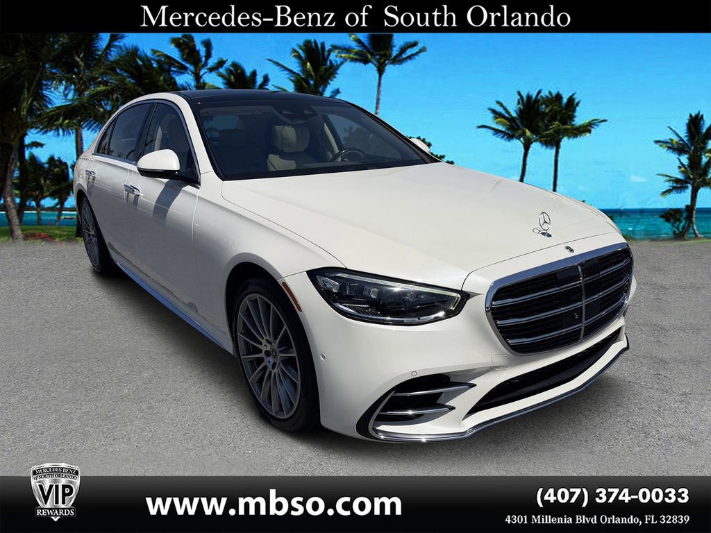 Used 2023 Mercedes-Benz S 500 4MATIC image 1