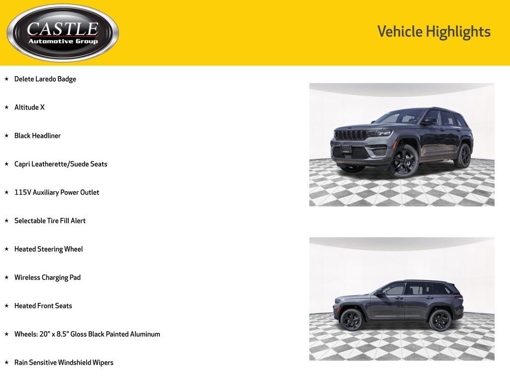 New 2025 Jeep Grand Cherokee Altitude image 6