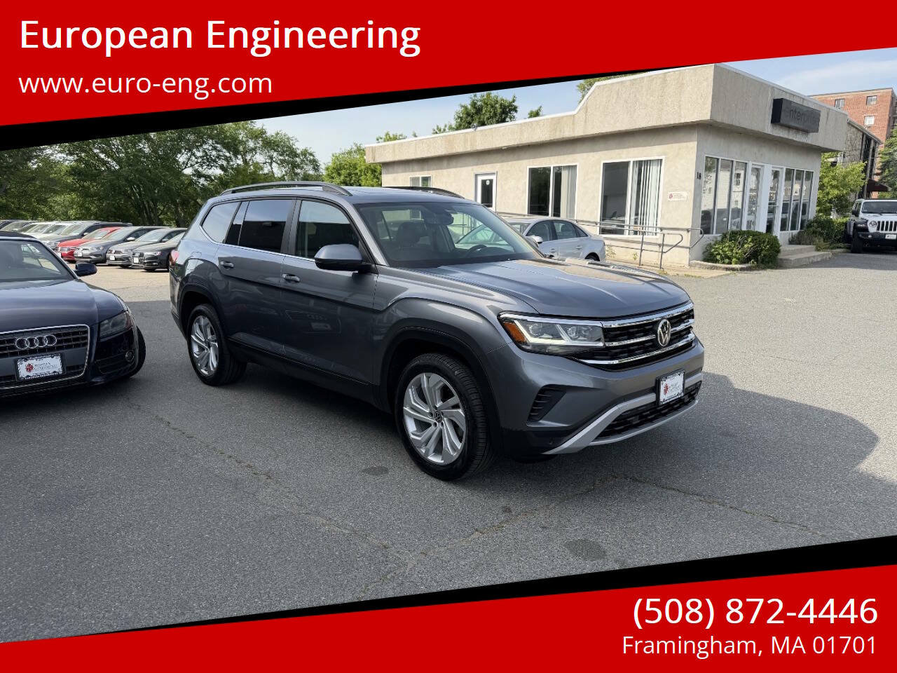Used 2021 Volkswagen Atlas SE w/ Panoramic Sunroof Package AWD/4WD image 1