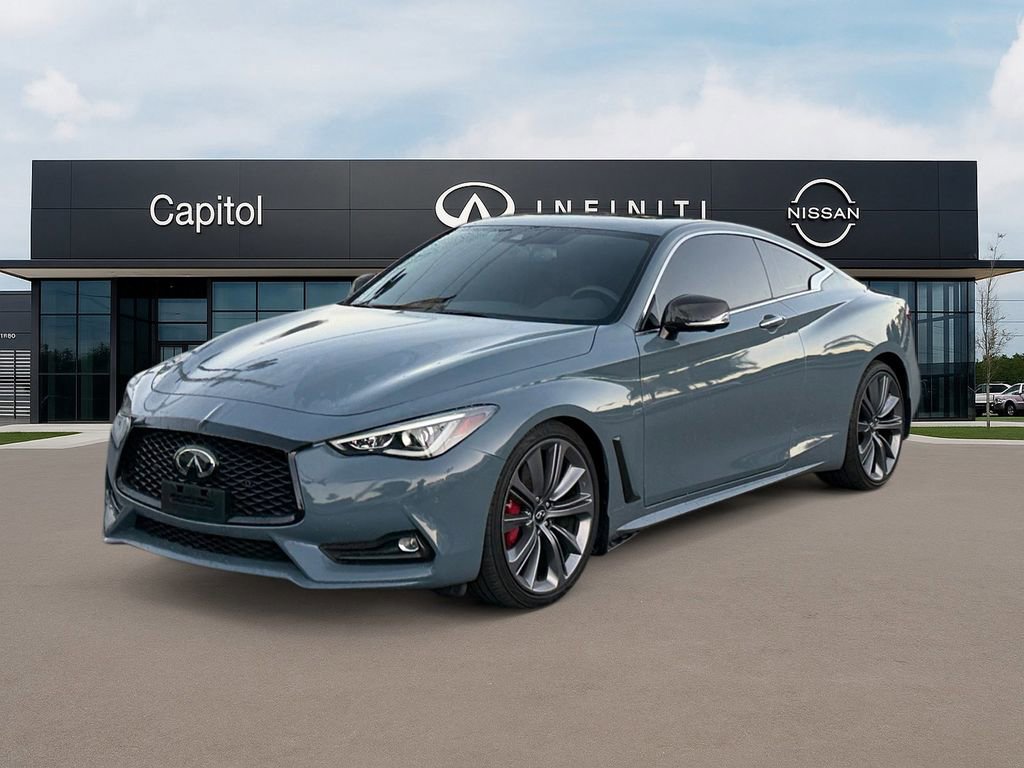 Used 2022 INFINITI Q60 Red Sport 400 w/ Carbon Fiber Package