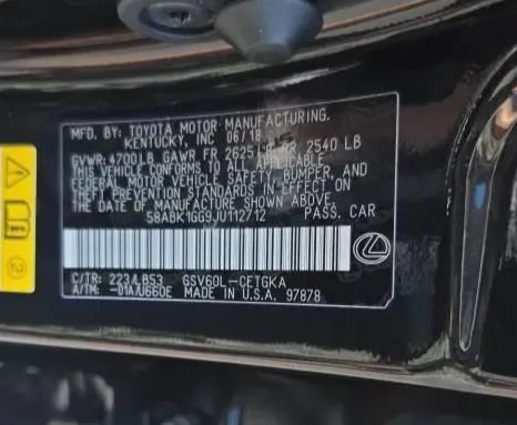 Used 2018 Lexus ES 350 w/ Luxury Package w/Wood Trim FWD image 62