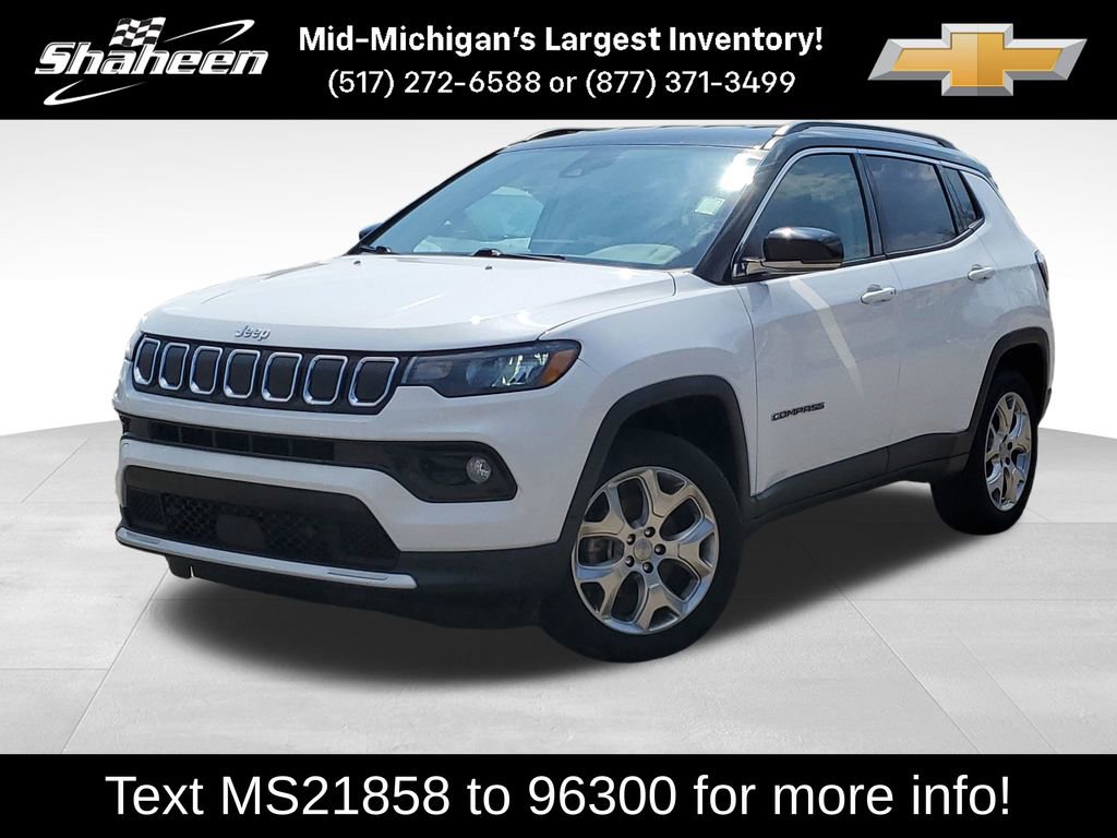 Used 2022 Jeep Compass Limited AWD/4WD image 1