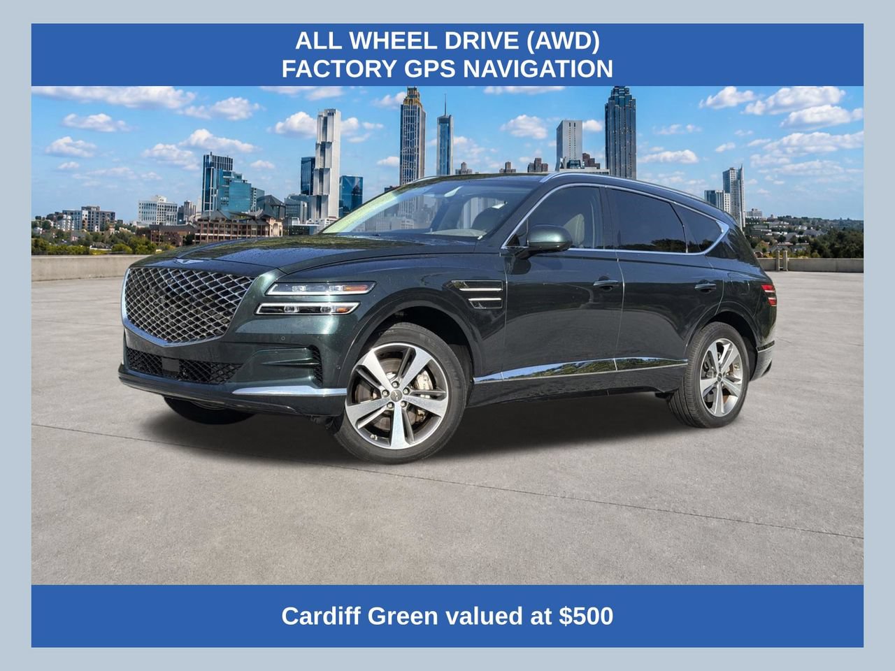 Used 2021 Genesis GV80 3.5T Advanced +