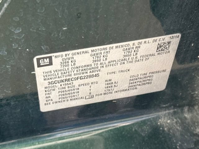 Used 2015 Chevrolet Silverado 1500 LT w/ All Star Edition AWD/4WD image 16