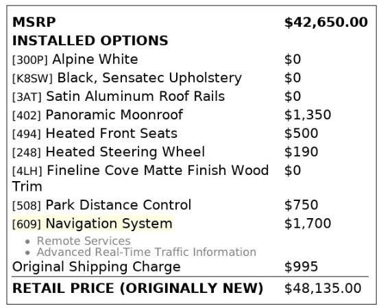 Used 2018 BMW X3 xDrive30i AWD/4WD image 4