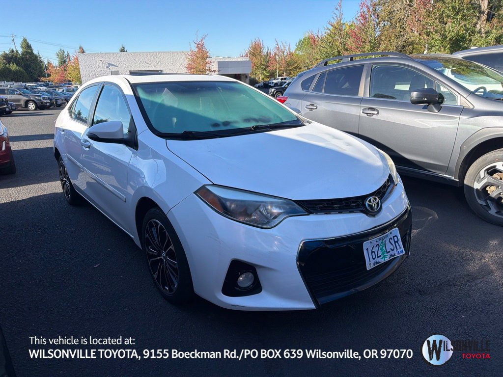 Used 2015 Toyota Corolla S w/ Driver Convenience Package