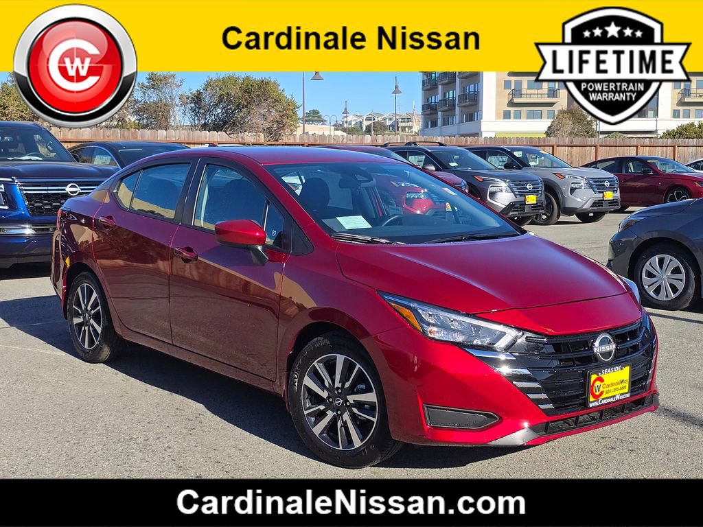 New 2025 Nissan Versa SV w/ Trunk Package