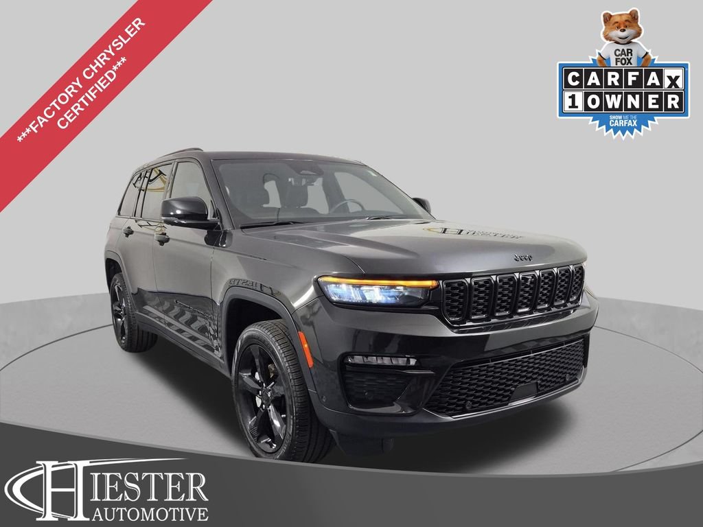 Certified 2024 Jeep Grand Cherokee Limited w/ Luxury Tech Group II