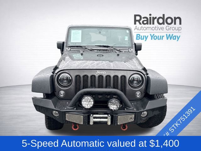 Used 2017 Jeep Wrangler Unlimited Sport w/ Mopar Black Appearance Group image 2