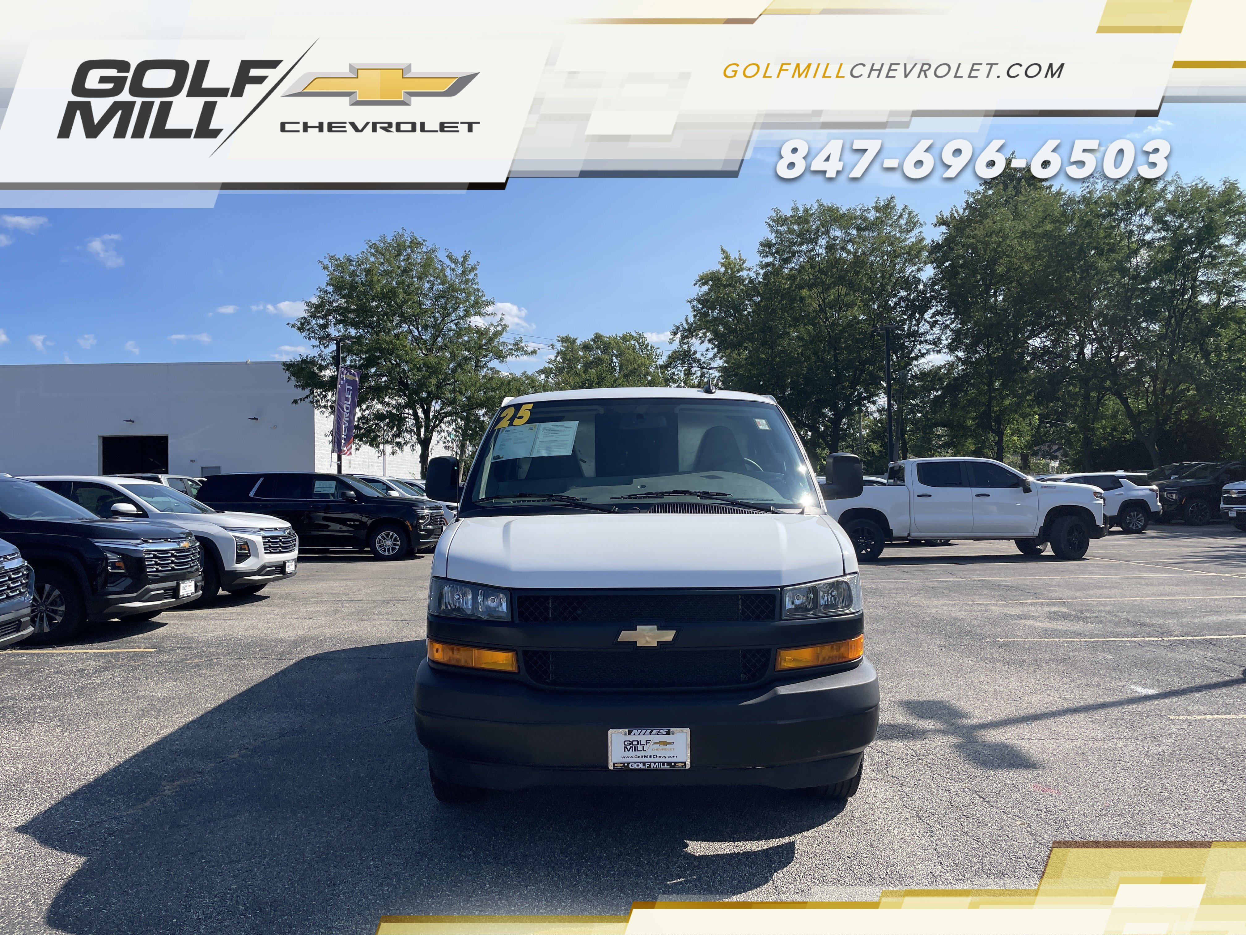 Used 2025 Chevrolet Express 2500 Extended w/ Driver Convenience Package RWD image 2