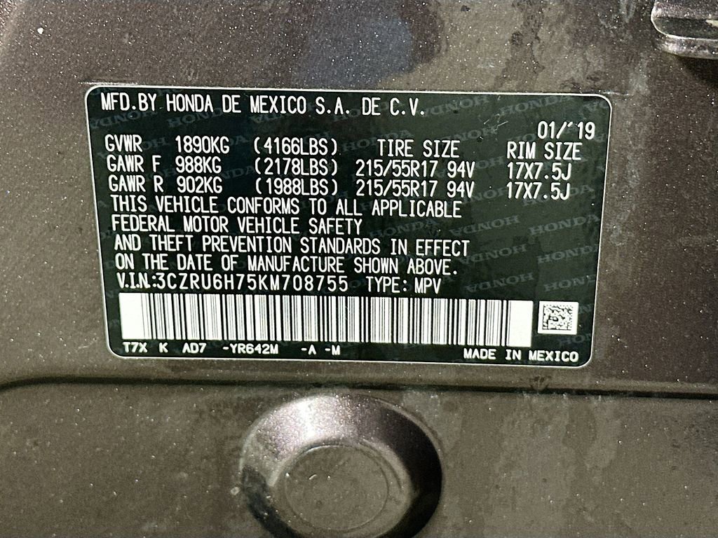 Used 2019 Honda HR-V EX-L image 31