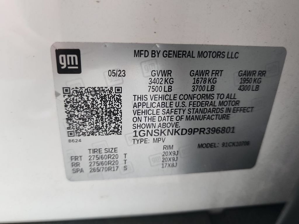 Certified 2023 Chevrolet Tahoe LT AWD/4WD image 34