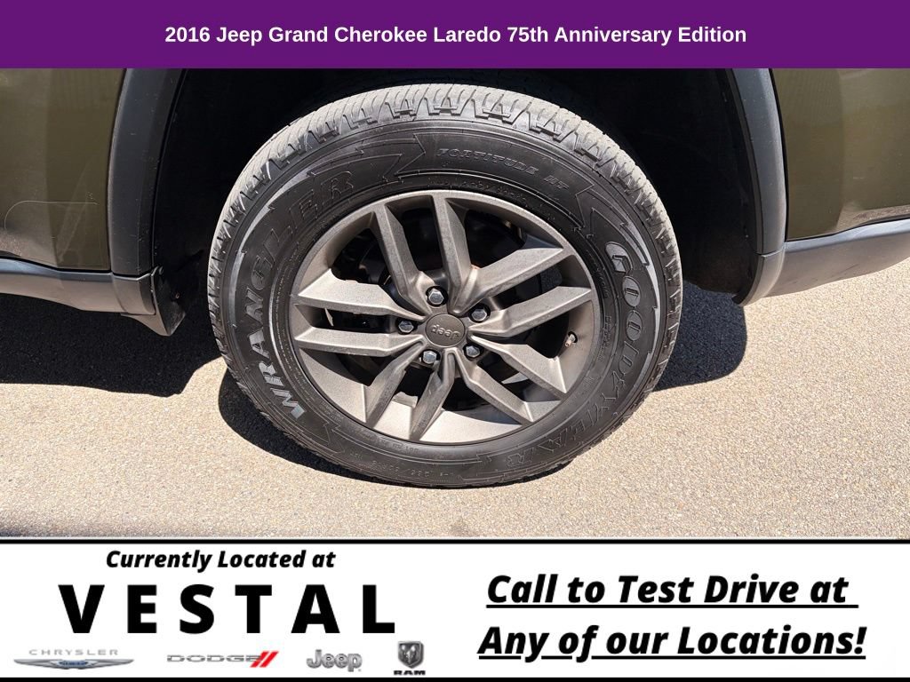 Used 2016 Jeep Grand Cherokee Laredo 75th Anniversary AWD/4WD image 15