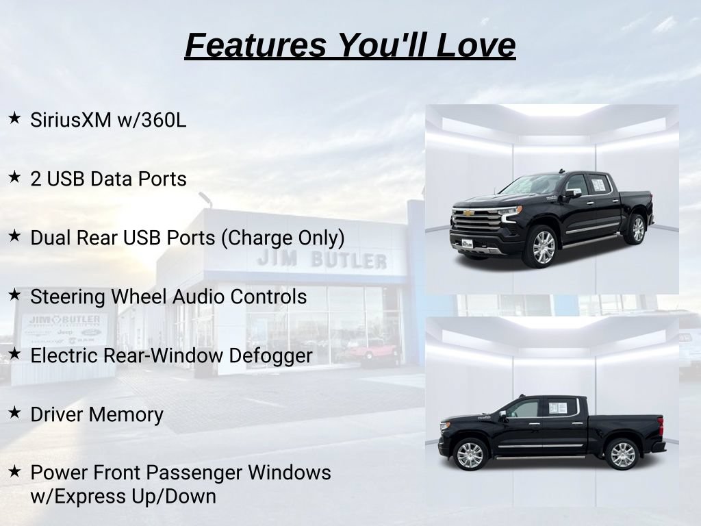 Used 2024 Chevrolet Silverado 1500 High Country w/ High Country Premium Package AWD/4WD image 42