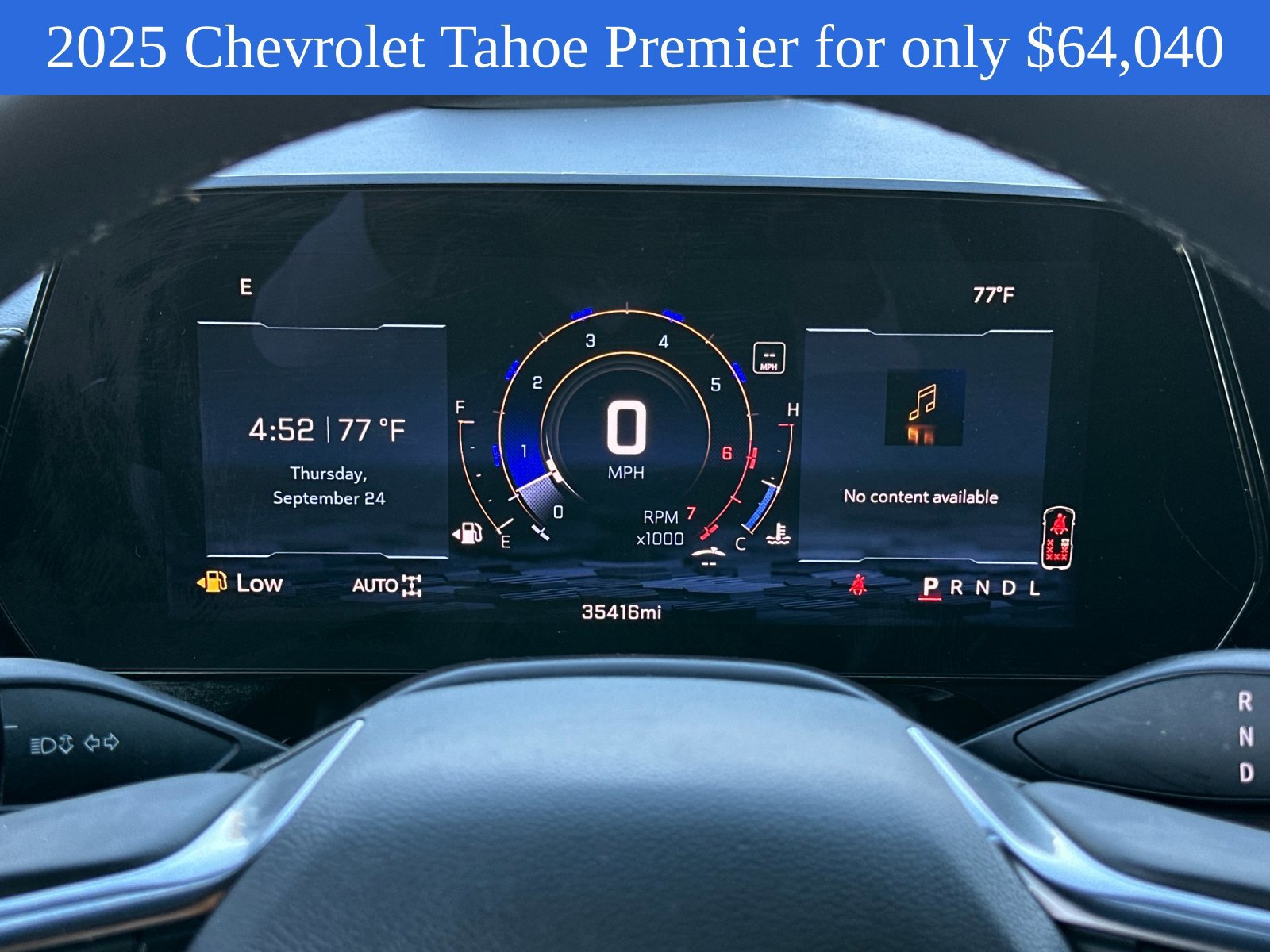 Used 2025 Chevrolet Tahoe Premier AWD/4WD image 26