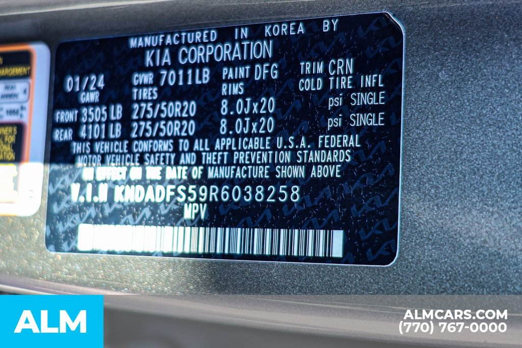 Used 2024 Kia EV9 Land image 70