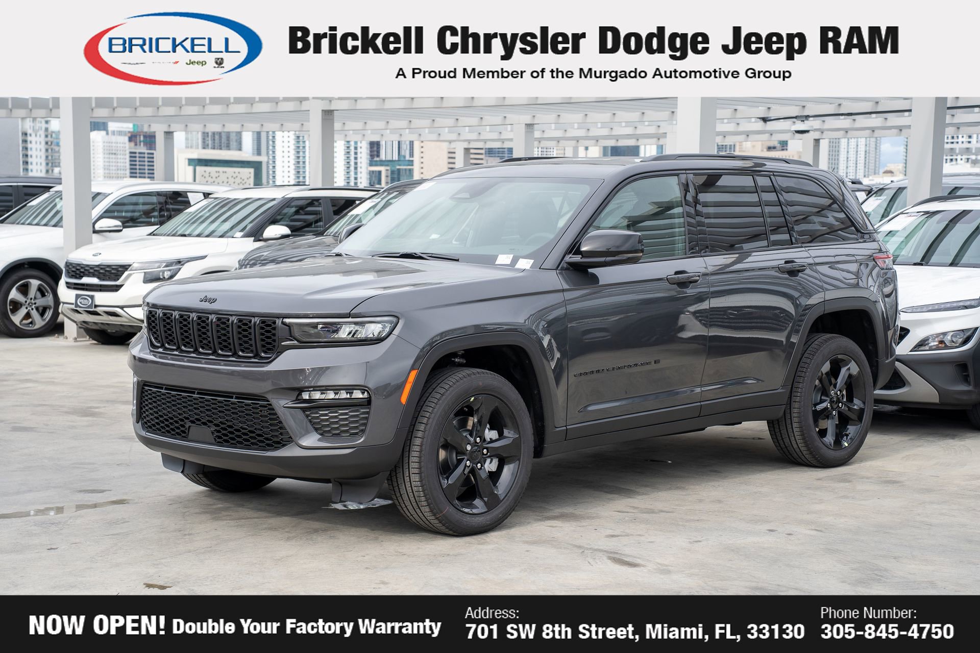 New 2025 Jeep Grand Cherokee Limited w/ Black Appearance Package