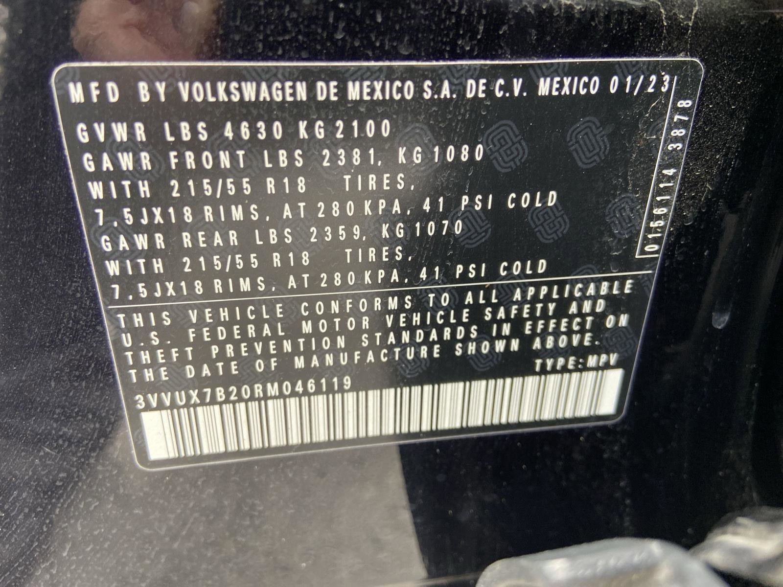 Used 2024 Volkswagen Taos SE image 33