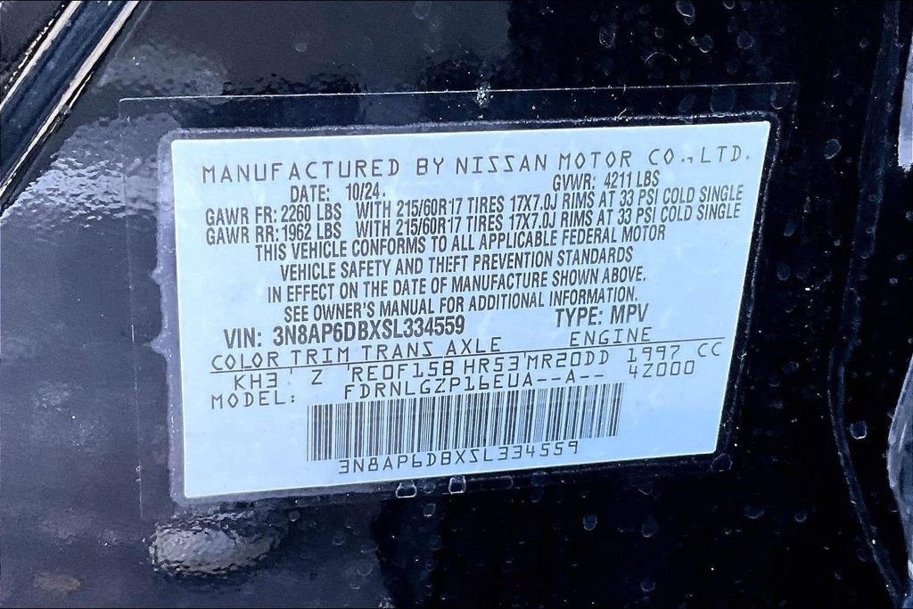 Used 2025 Nissan Kicks SR image 40