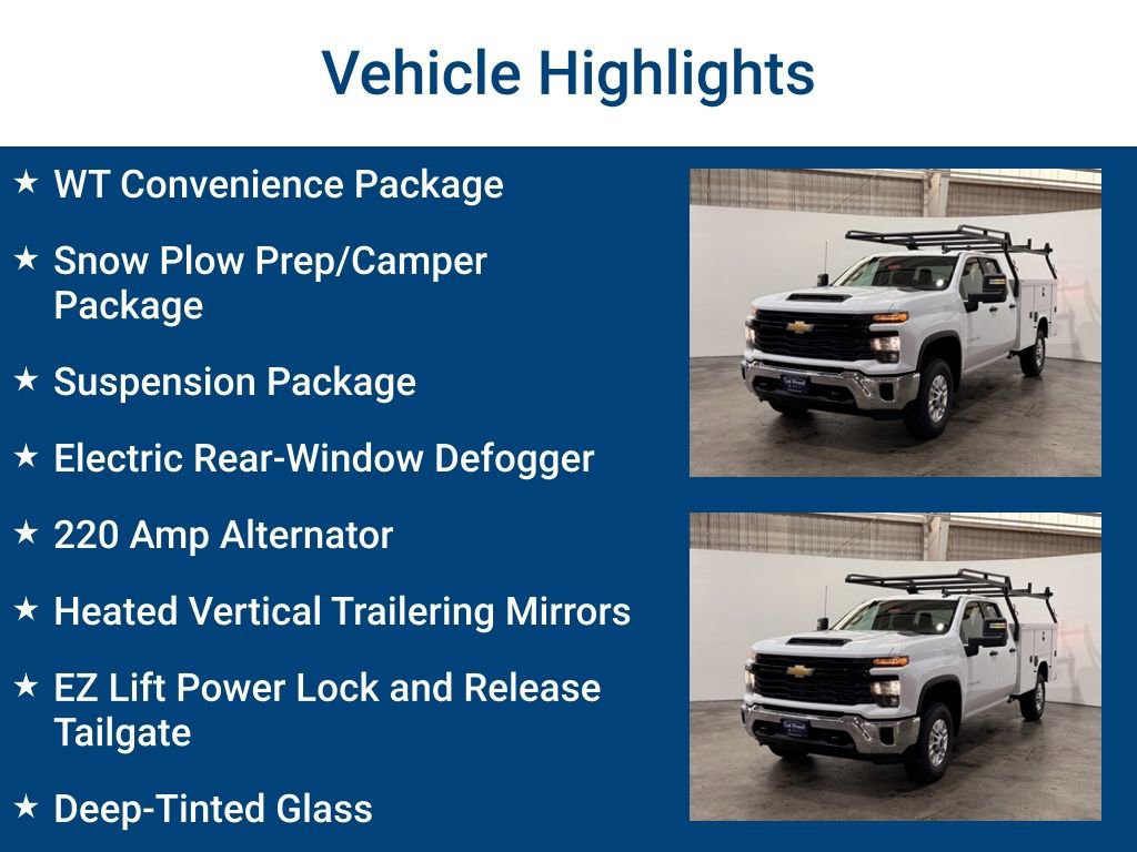New 2026 Chevrolet Silverado 2500 W/T w/ WT Convenience Package AWD/4WD image 3