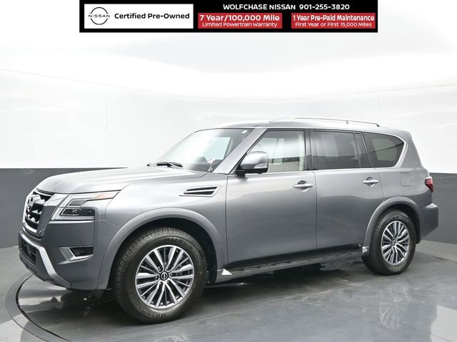 Certified 2024 Nissan Armada SL w/ Captain's Chairs Package image 2