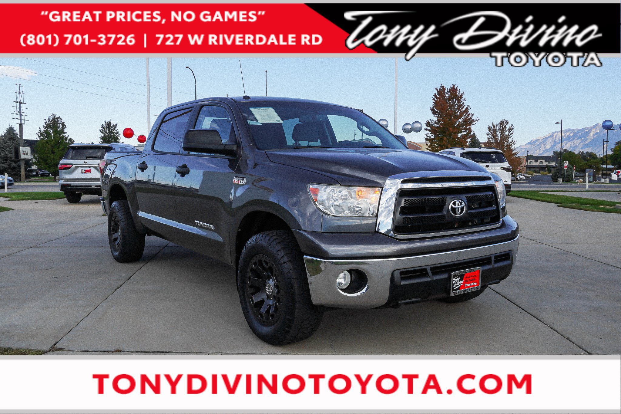 Used 2013 Toyota Tundra 4x4 CrewMax w/ Tow Pkg
