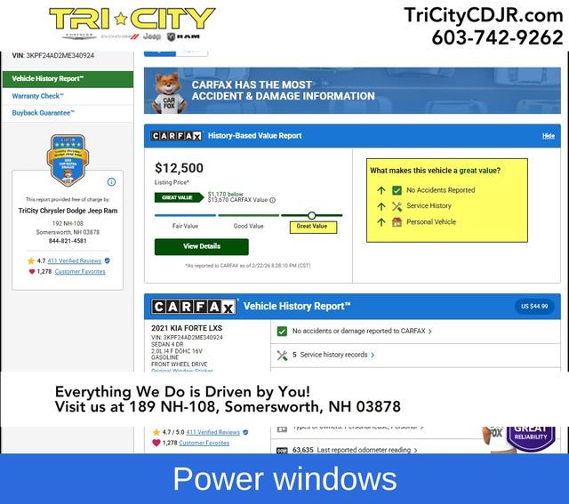 Used 2021 Kia Forte LXS image 11