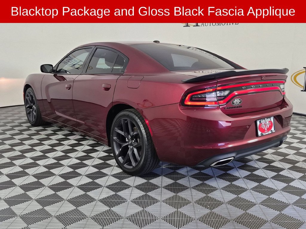 Certified 2021 Dodge Charger SXT w/ Blacktop Package RWD image 7
