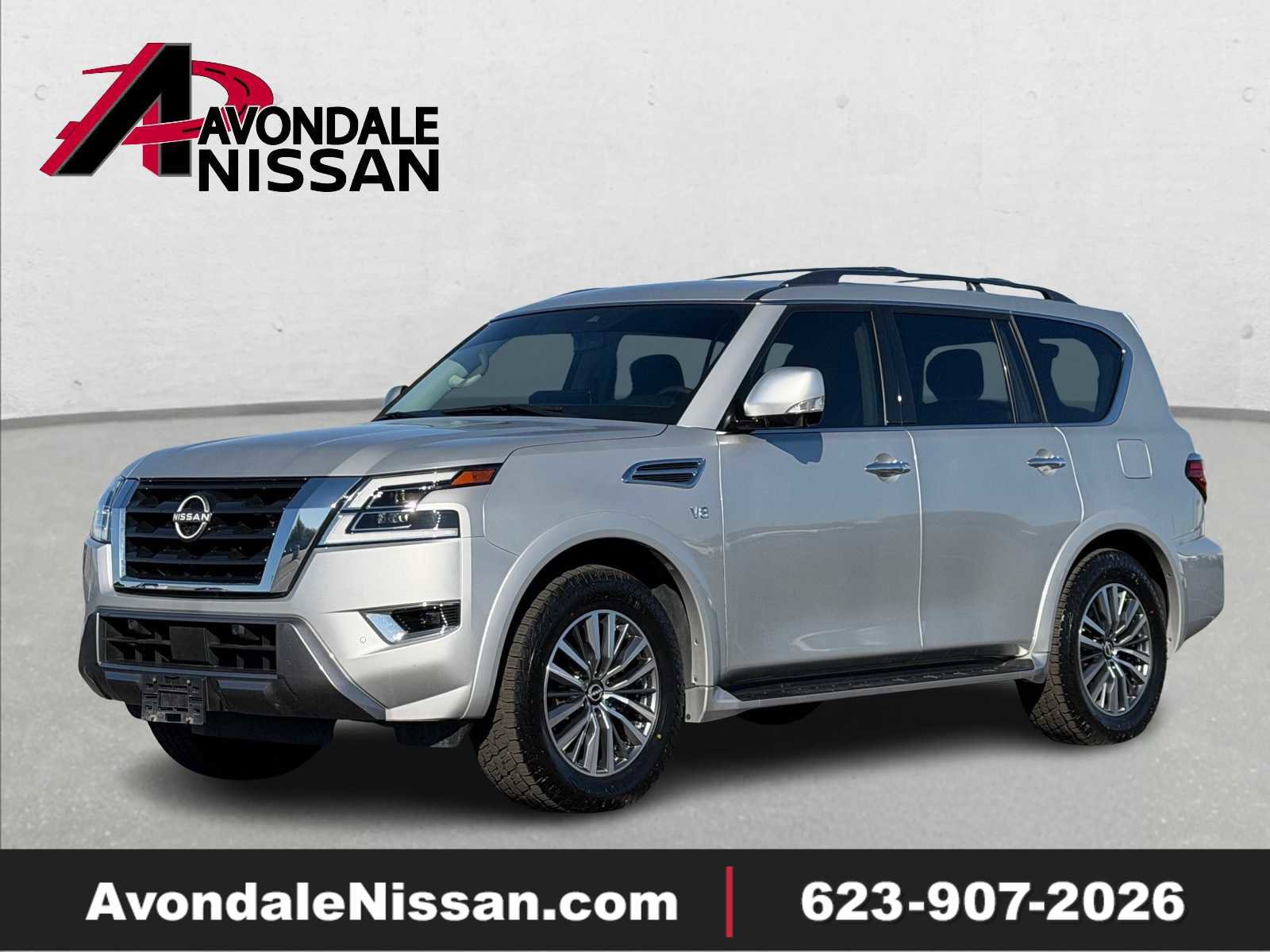 Certified 2021 Nissan Armada SL w/ Captain's Chairs Package image 1