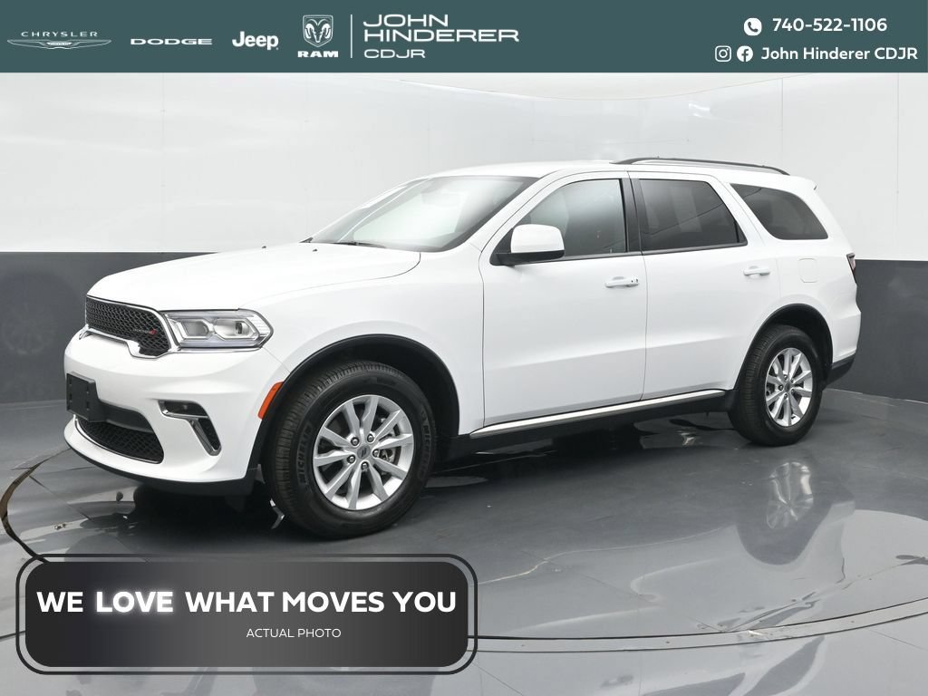 Certified 2021 Dodge Durango SXT AWD/4WD image 1