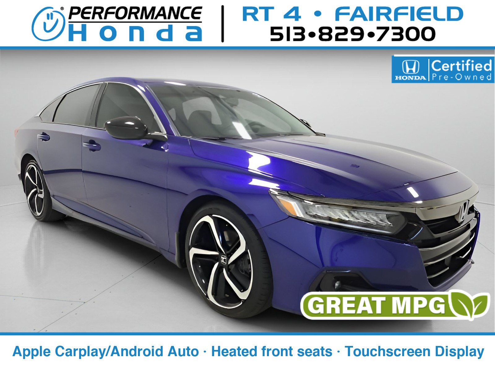 Used 2021 Honda Accord Sport Special Edition image 1