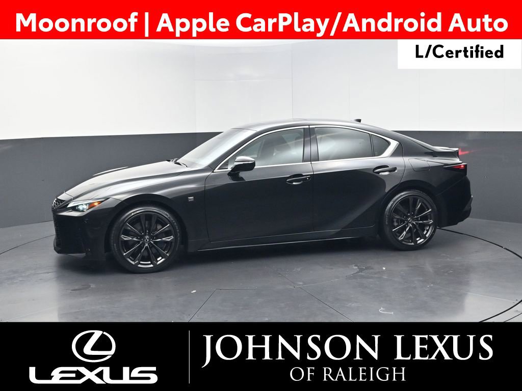 Certified 2025 Lexus IS 350 F Sport w/ Accessory Package RWD image 2