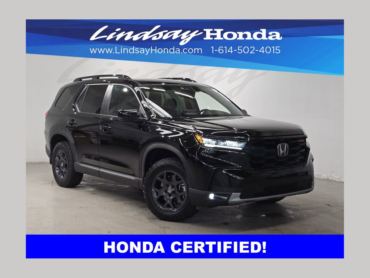 Certified 2025 Honda Pilot TrailSport