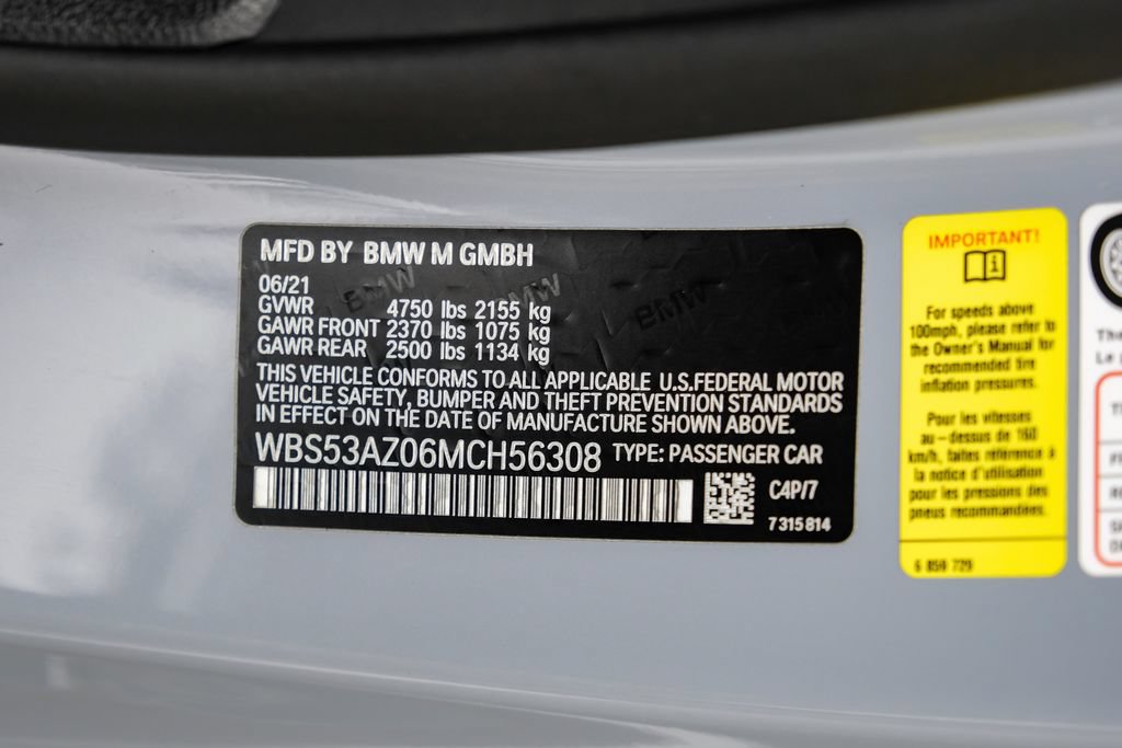 Used 2021 BMW M4 Coupe w/ Executive Package RWD image 66