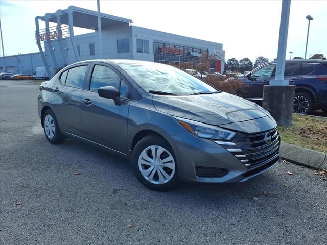 New 2025 Nissan Versa S w/ Trunk Package