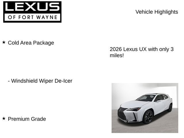 New 2026 Lexus UX 300h AWD image 7