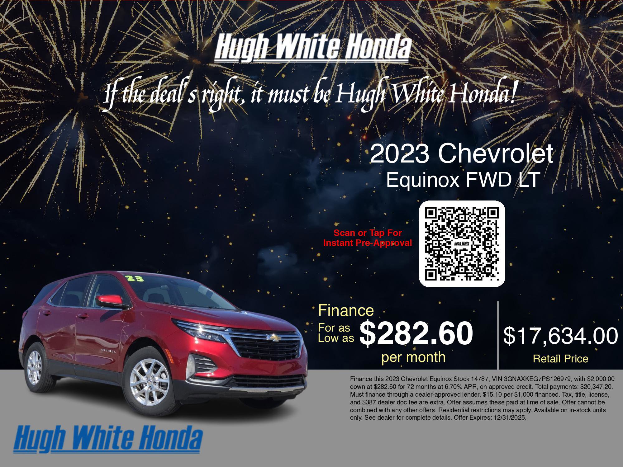 Used 2023 Chevrolet Equinox LT image 3