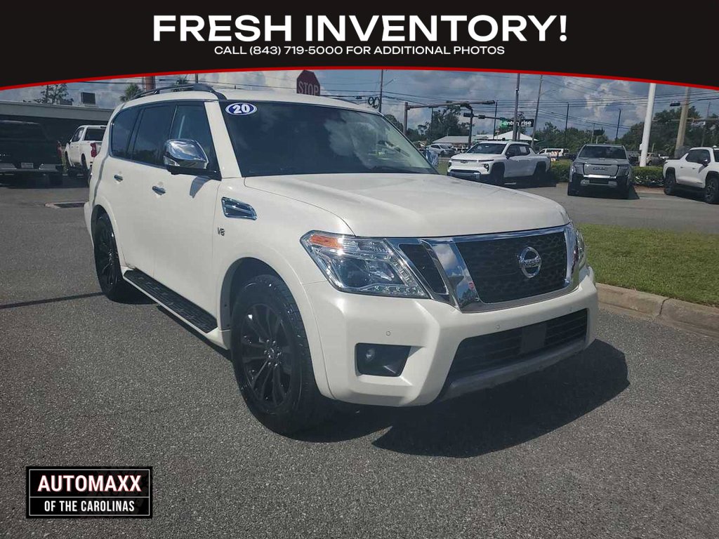 Used 2020 Nissan Armada Platinum w/ Captain's Chairs Package